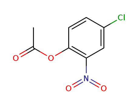 Molecular Structure of 60386-78-9 (4-chloro-2-nitrophenyl acetate)