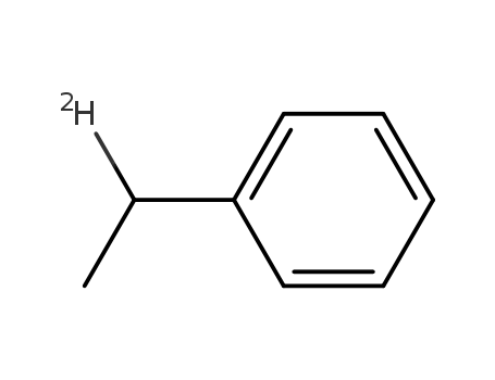 Molecular Structure of 1861-02-5 (1-deuterioethylbenzene)