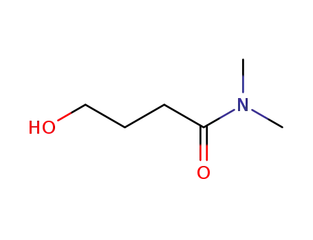 Molecular Structure of 18190-25-5 (Butanamide, 4-hydroxy-N,N-dimethyl-)