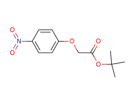 Molecular Structure of 20768-14-3 ((4-nitrophenoxy)acetic acid tert-butyl ester)