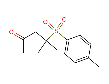 4-methyl-4-(4-methylphenyl)sulfonyl-pentan-2-one cas  33895-88-4