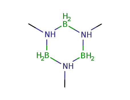 Borazine, 1,2,3,4,5,6-hexahydro-1,3,5-trimethyl- CAS No  14708-83-9