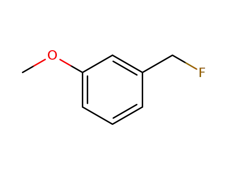 Molecular Structure of 16473-18-0 (Benzene, 1-(fluoromethyl)-3-methoxy-)