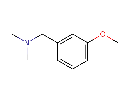 Molecular Structure of 15184-99-3 (3-METHOXY-N,N-DIMETHYLBENZYLAMINE)