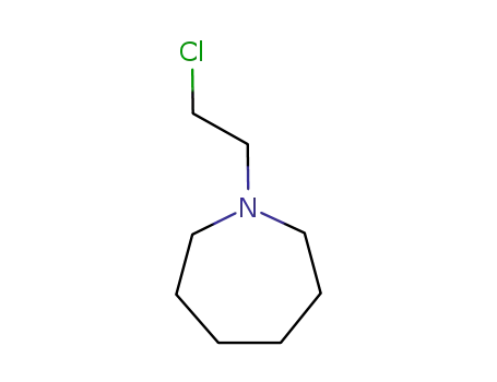 Molecular Structure of 2205-31-4 (1-(2-Chloroethyl) hexamethylenimine)