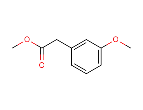 Molecular Structure of 18927-05-4 (METHYL 3-METHOXYPHENYLACETATE)