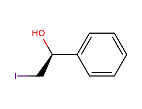Molecular Structure of 100349-67-5 (Benzenemethanol, a-(iodomethyl)-, (S)-)