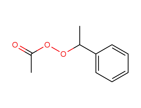 Ethaneperoxoic acid, 1-phenylethyl ester