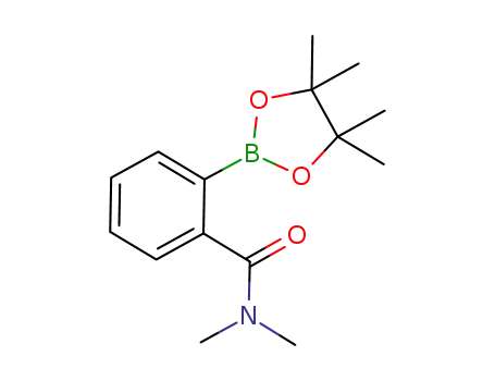 Molecular Structure of 956229-73-5 (2-(N,N-DIMETHYLCARBOXAMIDO)PHENYLBORONIC ACID PINACOL ESTER)