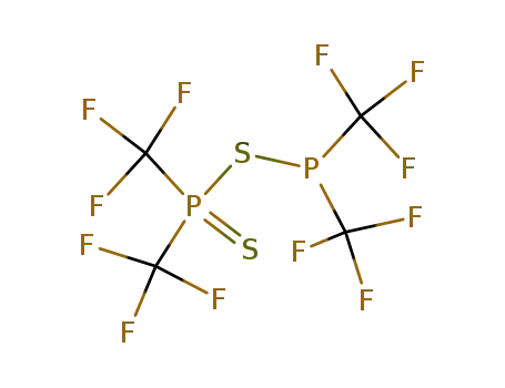 {bis(trifluoromethyl)thiophosphoryl}thio-bis(trifluoromethyl)phosphine