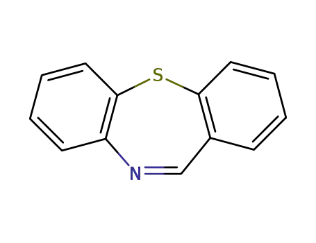 Molecular Structure of 257-15-8 (dibenzo[b,f]-1,4-thiazepine)