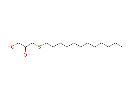 Molecular Structure of 18023-86-4 (3-dodecylthiopropane-1,2-diol)