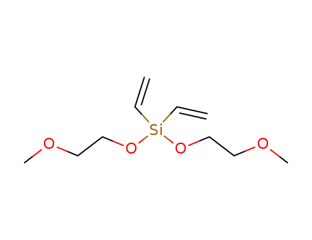 2,5,7,10-Tetraoxa-6-silaundecane,6,6-diethenyl-