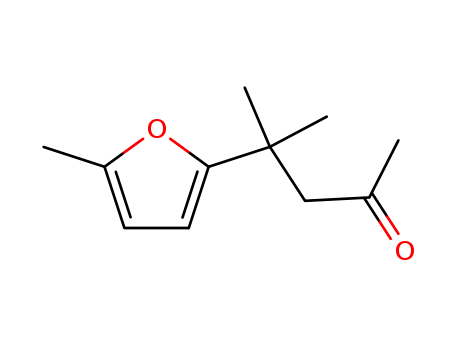 2-Pentanone,4-methyl-4-(5-methyl-2-furanyl)-