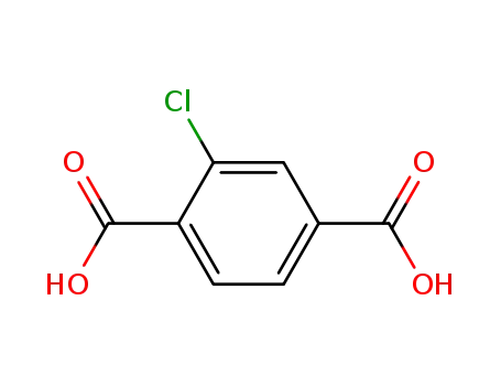 Molecular Structure of 1967-31-3 (2-chloroterephthalic acid)