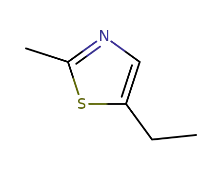 Molecular Structure of 19961-52-5 (Thiazole, 5-ethyl-2-methyl-)