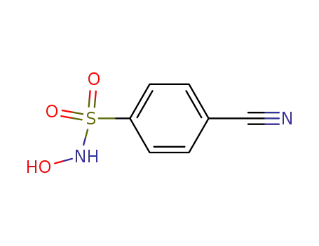 4-cyano-benzenesulfonohydroxamic acid