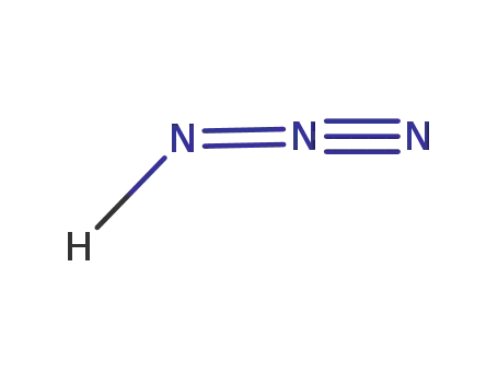 Molecular Structure of 7782-79-8 (Hydrazoic acid)