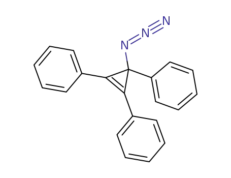 Molecular Structure of 39672-25-8 (Benzene, 1,1',1''-(3-azido-1-cyclopropene-1,2,3-triyl)tris-)