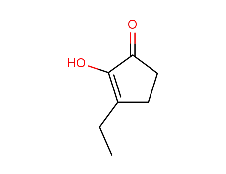 Molecular Structure of 21835-01-8 (3-Ethyl-2-hydroxy-2-cyclopenten-1-one)
