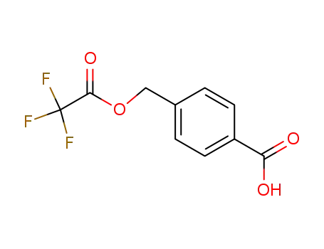 Molecular Structure of 78504-88-8 (4-(2,2,2-Trifluoro-acetoxymethyl)-benzoic acid)
