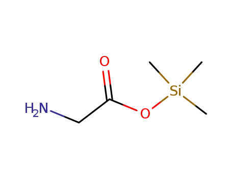 Molecular Structure of 5269-37-4 (trimethylsilyl glycinate)
