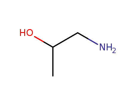 Molecular Structure of 78-96-6 (Amino-2-propanol)