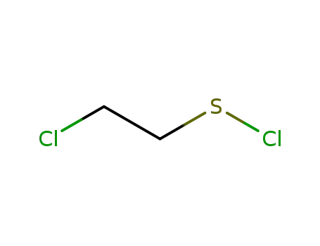 Molecular Structure of 26650-04-4 (Ethanesulfenyl chloride, 2-chloro-)