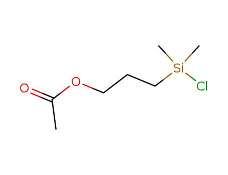 Molecular Structure of 18387-98-9 (3-ACETOXYPROPYL DIMETHYLCHLOROSILANE)