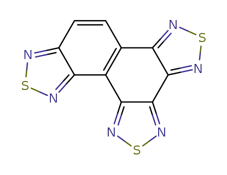Molecular Structure of 133546-48-2 (naphtho<1,2-c:3,4-c':5,6-c''>tris<1,2,5>thiadiazole)