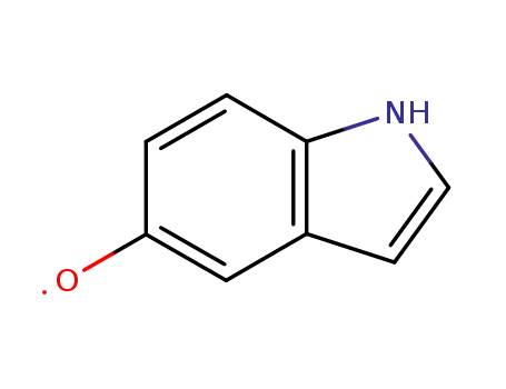 Molecular Structure of 80792-63-8 (5-Hydroxyindole radical)