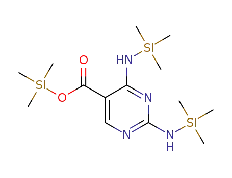C<sub>14</sub>H<sub>30</sub>N<sub>4</sub>O<sub>2</sub>Si<sub>3</sub>