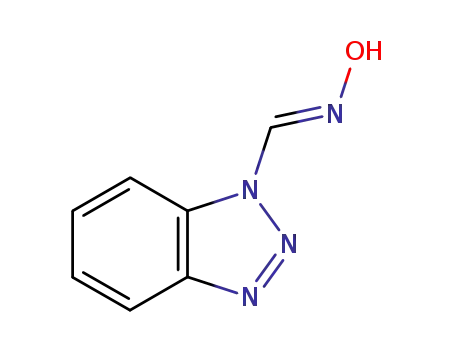 Molecular Structure of 147861-10-7 ((E)-benzotriazole-1-carbaldehyde oxime)