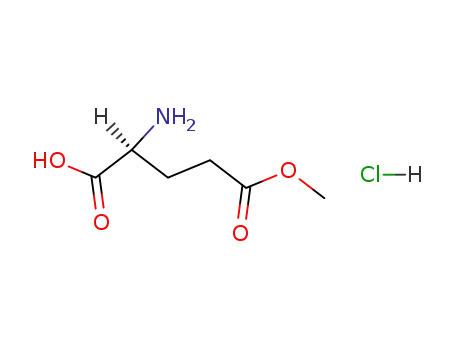 Molecular Structure of 3077-51-8 (5-methyl L-2-aminoglutarate hydrochloride)
