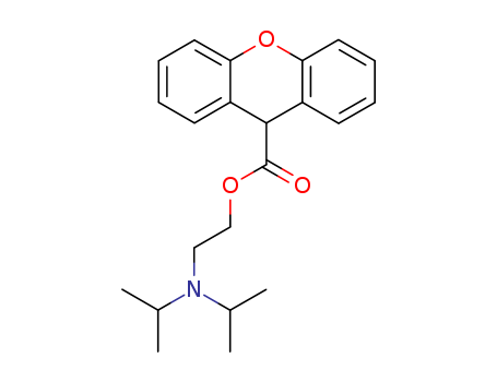 9H-Xanthene-9-carboxylicacid, 2-[bis(1-methylethyl)amino]ethyl ester