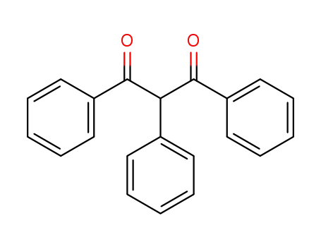 Molecular Structure of 4888-39-5 (1,3-Propanedione, 1,2,3-triphenyl-)