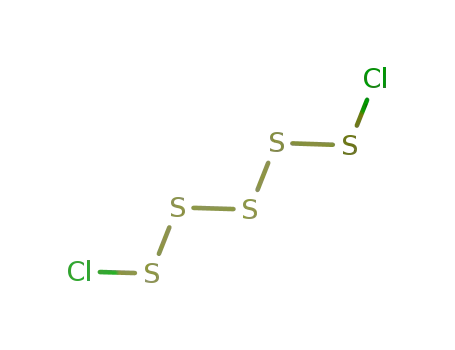 Molecular Structure of 35380-30-4 (pentasulfur dichloride)