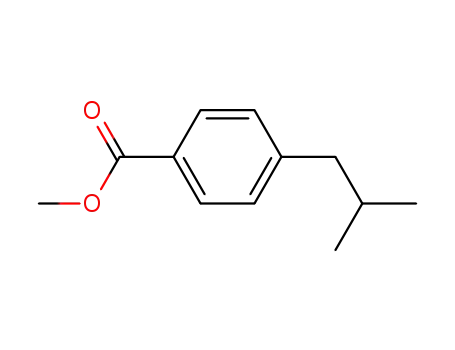 Molecular Structure of 154320-56-6 (Methyl 4-isobutylbenzoate)