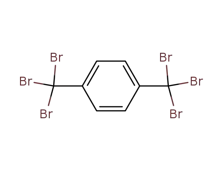Molecular Structure of 16766-91-9 (1,4-bis(tribromomethyl)benzene)