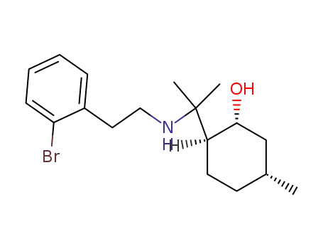 N-[(2'-bromophenyl)ethyl]-8-aminomenthol