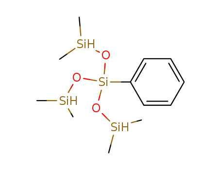 Molecular Structure of 18027-45-7 (Phenyltris(dimethylsiloxy)silane)