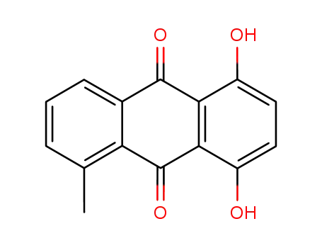 1,4-dihydroxy-5-methylanthracene-9,10-dione