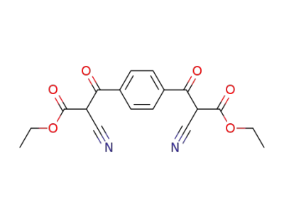 2,2'-dicyano-3,3'-dioxo-3,3'-<i>p</i>-phenylene-di-propionic acid diethyl ester