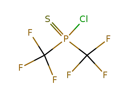 bis(trifluoromethyl)phosphinothioic chloride