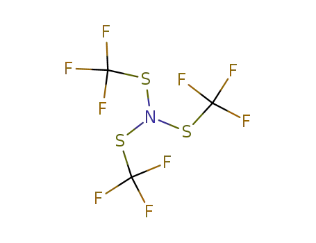 Molecular Structure of 4317-00-4 (tris(trifluoromethylmercapto)amine)