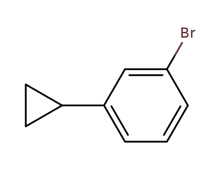 Molecular Structure of 1798-85-2 (1-Bromo-3-cyclopropylbenzene)