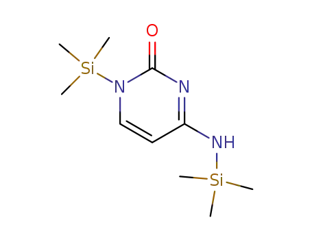 1-(Trimethylsilyl)-4-[(trimethylsilyl)amino]pyrimidin-2(1H)-one