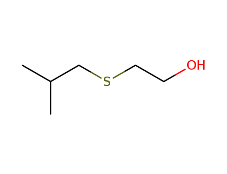 Molecular Structure of 42779-10-2 (2-(ISOBUTYLTHIO)ETHANOL)