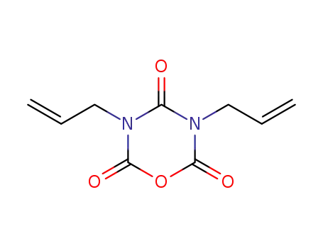 Molecular Structure of 36020-15-2 (3,5-diallyl-[1,3,5]oxadiazinane-2,4,6-trione)