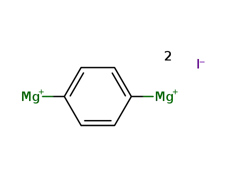 <i>p</i>-phenylene dimagnesium <sup>(2+)</sup>; diiodide